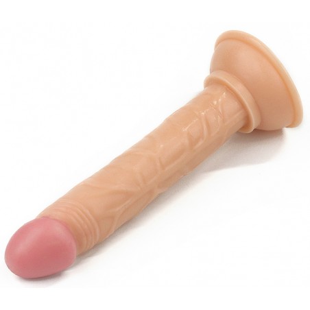 Mini Gode Ventouse Ou Harnais - Enduro - Souple Et Réaliste - 12 cm / Ø 2,3 cm - Chair - Lovetoy