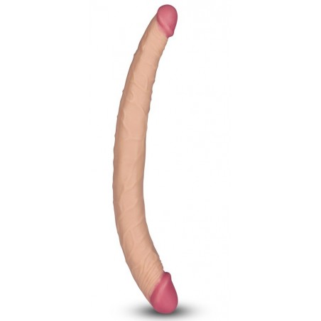 Double Gode Réaliste Killer - Dong Couleur Chair - 35 Cm / Ø De 2 Cm A 4 Cm - Lovetoy
