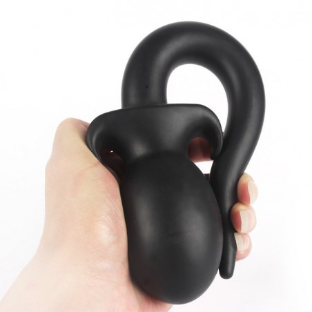 Plug Doggy Extra Large - Avec Queue De Chien De 20 Cm - Dog Training - 9,5 Cm / Ø 5 Cm - Kinky Puppy