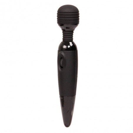 Stimulateur clitoridien - Wand Power - Noir - Tête Flexible - 25 cm / Ø 4,5 cm - Pretty Love