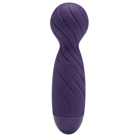 Stimulateur clitoridien - Wand Touche - Violet - Tête Flexible - Waterproof - 19 cm / Ø 5,8 cm - ToyJoy