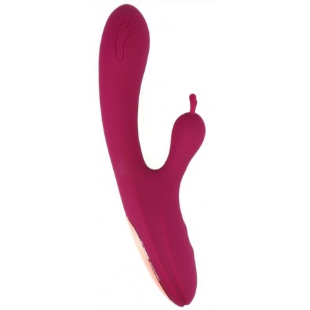 Rabbit - Deer Jack Bordeaux - Waterproof - Rechargeable - 13 cm / Ø 3,6 cm - Generique