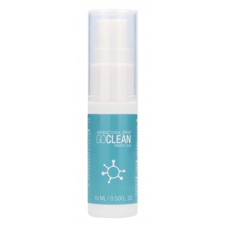 Nettoyant Pour Sextoys Go Clean - En Spray - A L'Ethanol - 15 Ml - Pharmquests