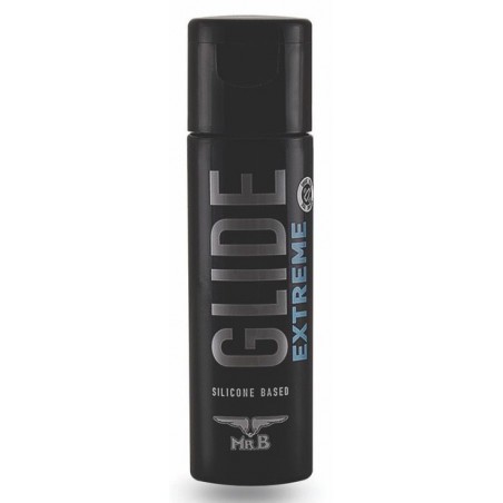 Lubrifiant Spécial Anal - Glide Extreme - Effet Relaxant - A Base De Silicone - Longue Durée - 30 Ml - Mister B