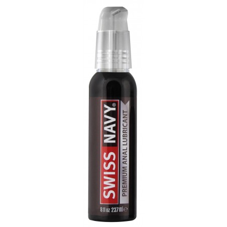 Lubrifiant Spécial Anal - Prémium - Clou De Girofle - A Base De Silicone - Longue Durée - Flacon Pompe 237 Ml - Swiss Navy