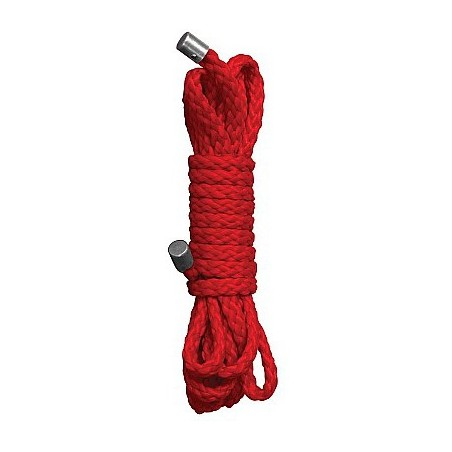 Corde Bondage Kinbaku - 1,5 M - En Nylon Rouge - Shibari - Soumission Et BDSM - Ouch