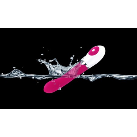 Vibromasseur - Daniel Fushia - Spécial Point G - Voice Control - Waterproof - 19,5 cm / Ø 3,1 cm - Pretty Love