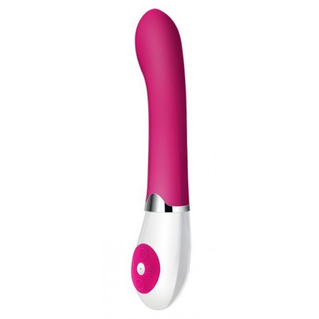 Vibromasseur - Daniel Fushia - Spécial Point G - Waterproof - 19,5 cm / Ø 3,1 cm - Pretty Love