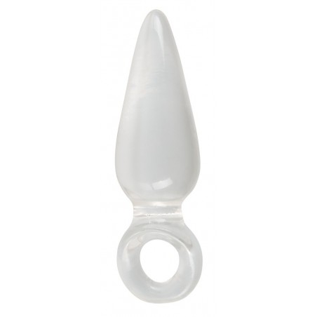 Plug Anal - Finger Transparent - Anneau De Doigt - Forme Conique - Tête Pointue - Waterproof - 7 cm / Ø 2,5 cm - You2Toys