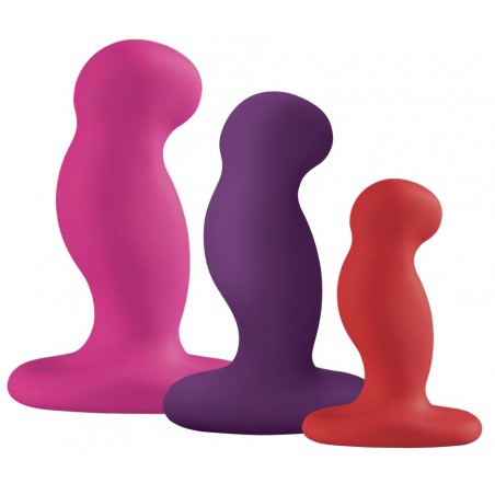 Coffret G-Play - 3 Plugs Anaux Ou Stimulateurs De Prostate -  De 6 cm A 8 cm / Ø De 3 cm A 4 cm - Nexus