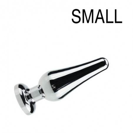 Plug Bijou Anal Small - Rosebud Thermo-Réactif - Strass Transparent - 8,2 cm / Ø 3,2 cm - Generique