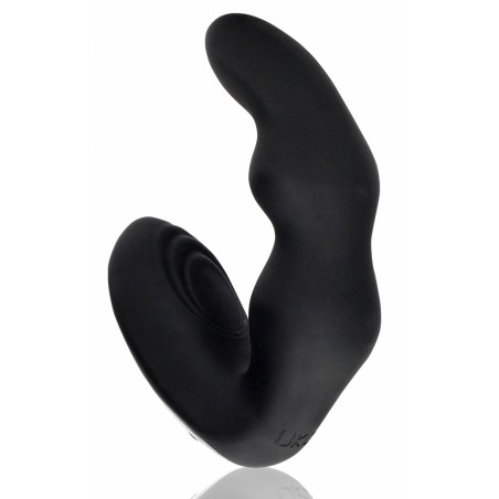 Stimulateur De Prostate Vibrant - Bent Vibrating Noir - Télécommandé - Rechargeable - 9,5 cm / Ø De 2,3 A 3,5 cm - Ouch
