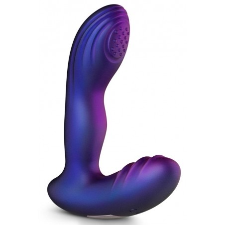 Stimulateur De Prostate Vibrant - A Tapotement - Galaxy Violet - Waterproof - Rechargeable - 11 cm / Ø 3,5 cm - Hueman
