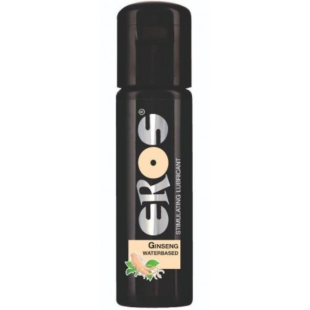Lubrifiant Aphrodisiaque Au Ginseng - A base d'eau - Comestible - 100 Ml - Eros