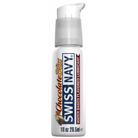 Lubrifiant A Base D'Eau Chocolate Bliss - Comestible - Goût Chocolat - Flacon 30 Ml - Swiss Navy