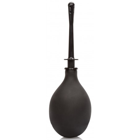 Poire De Lavement Anal Big Ass Noir - 420 Ml - Embout A Trous - 12 cm / Ø 1,2 cm - Seven Creation