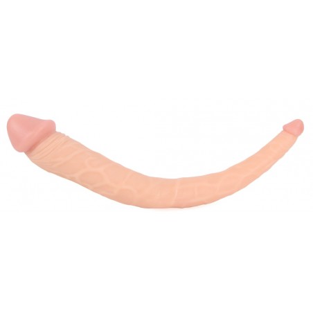 Double Gode Cox - Dong En TPE Chair - 35 Cm / Ø 2 Cm Et 5 Cm - Kiotos