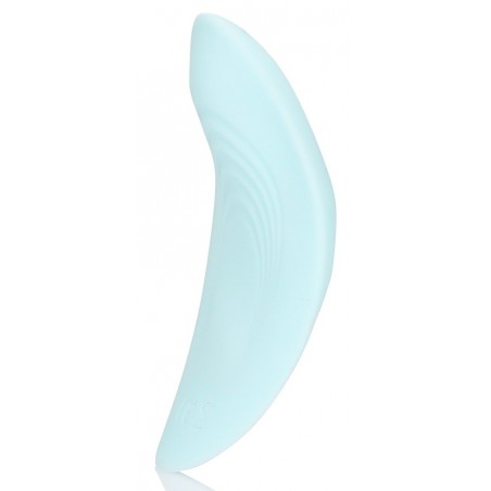 Stimulateur Clitoridien De Culotte Lightly Bleu - Télécommandé - Rechargeable - 9 cm / 4,5 cm - Loveline