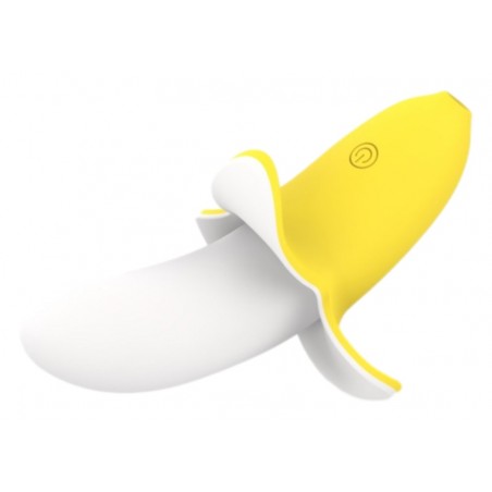 Gode Vibrant Vaginal Ou Anal - Hola Banana - Rechargeable - 7,5 cm / Ø 3 cm - AnalTech