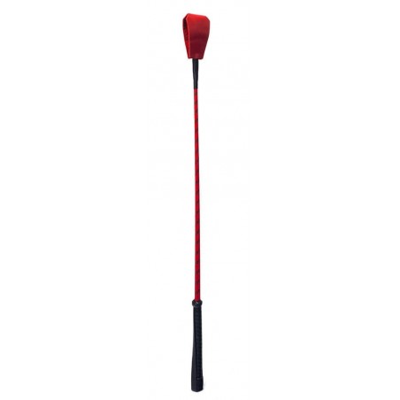 Cravache Crop En Cuir Rouge - Avec Dragonne - 70 Cm - Devil Sticks