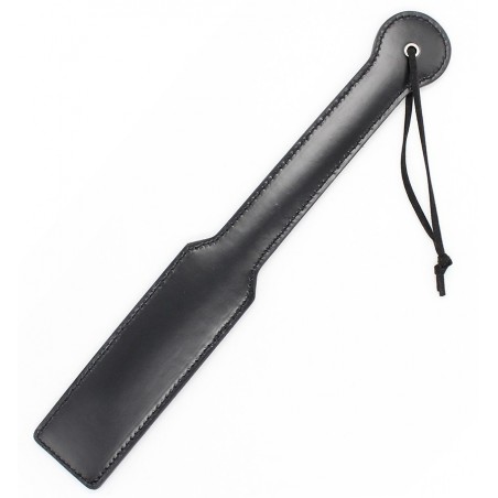 Paddle Classic - Simili Cuir Noir - Tapette 15 cm / 5 cm - Longueur 42 cm - Kiotos