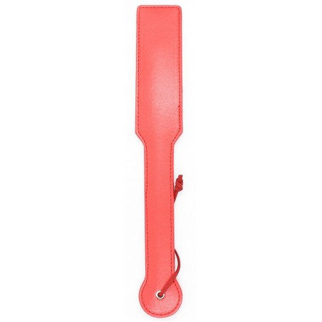 Paddle Classic - Simili Cuir Rouge - Tapette 15 cm / 5 cm - Longueur 42 cm - Kiotos