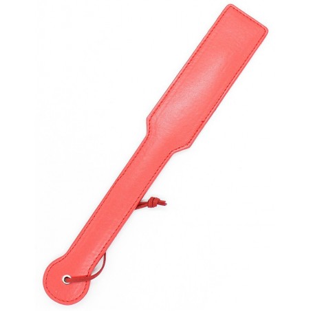 Paddle Classic - Simili Cuir Rouge - Tapette 15 cm / 5 cm - Longueur 42 cm - Kiotos