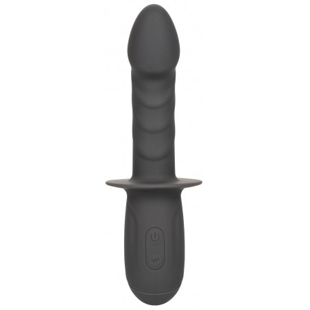 Gode Vibrant Avec Poignée Gyrating - Anal Ou Vaginal - Waterproof - Rechargeable - 11 cm / Ø 3,2 cm - Ramrod