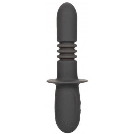 Gode Vibrant A Poussée Avec Poignée Thrusting - Anal Ou Vaginal - Waterproof - Rechargeable - 11 A 14 cm / Ø 3,2 cm - Ramrod