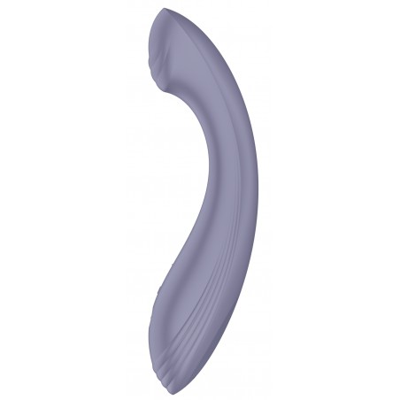 Vibromasseur Point G - G-Force Mauve - 50 Vibrations - Waterproof - Rechargeable - 19 cm / Ø 3,5 cm - Satisfyer