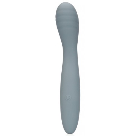 Vibromasseur Spécial Point G Ou Wand - Vibe Spot Gris - Rechargeable - 17 cm / Ø 3 cm - Loveline