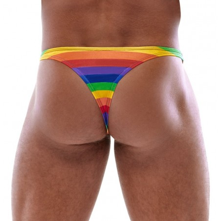 String Rainbow - Fesses Nues - Couleur De l'arc-En-Ciel - Tailles : S / M / L / XL / XXL - Svenjoyment