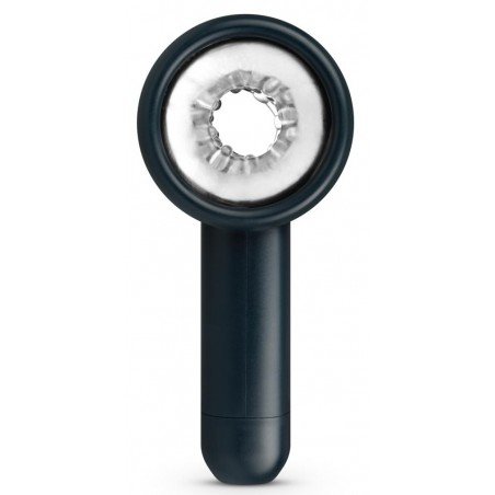 Masturbateur Va-Et-Vient - Electric Blowjob - Ouvert Des 2 Côtés - Poignée - Etanche - Rechargeable - 19 cm / Ø 6 cm - FRRP.