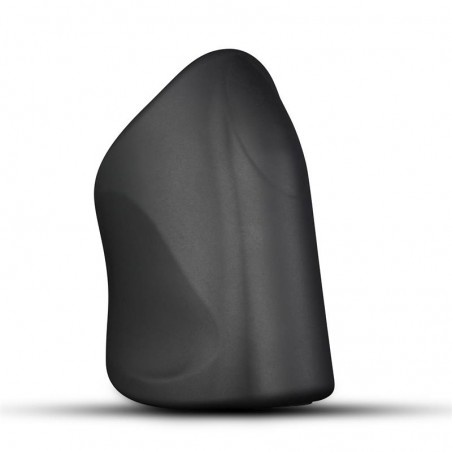 Masturbateur Vibrant Kamaria Noir - Forme De Coquille Structurée - Waterproof - Rechargeable - 8,5 cm / Ø 3,6 cm - TardeNoche