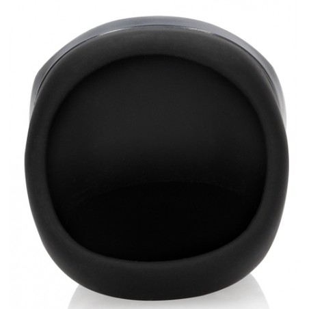 Masturbateur Vibrant De Gland Licorice Noir - Waterproof - Rechargeable - 7 cm / Ø 3,5 cm - Loveline