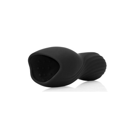 Masturbateur Vibrant De Gland Licorice Black - A Picots - Rechargeable - 7 cm / Ø 4 cm - Loveline