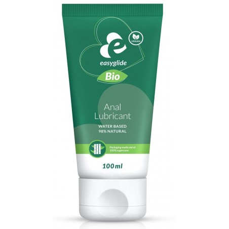 Lubrifiant A Base D'eau Spécial Anal - Bio - Inodore - 100 ml - Easyglide