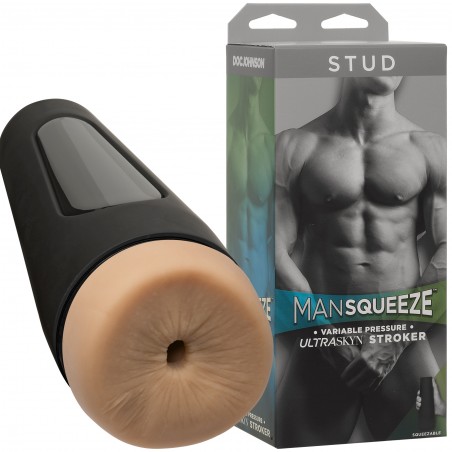 Masturbateur Anus Stud - Man Squeeze - UltraSkin - 22 cm / Ø 9 cm - Doc Johson
