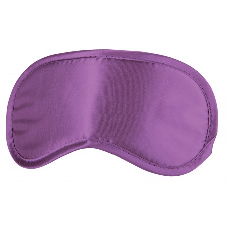 Loup Naughty Pleasure Violet Satiné - Yeux Masqués - Elastique - 8 cm / 17,5 cm - Ouch