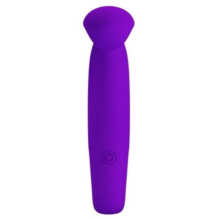 Doigt Vibrant Gorgon Violet - Vibromasseur Courbé -  Waterproof - Rechargeable - 10,5 cm / Ø 2 cm - Pretty Love