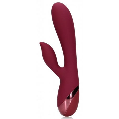 Rabbit Darkcherry Bordeaux - Ergot Clitoridien - Rechargeable - 11 cm / Ø 3,5 cm - Loveline