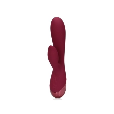 Rabbit Darkcherry Bordeaux - Ergot Clitoridien - Rechargeable - 11 cm / Ø 3,5 cm - Loveline
