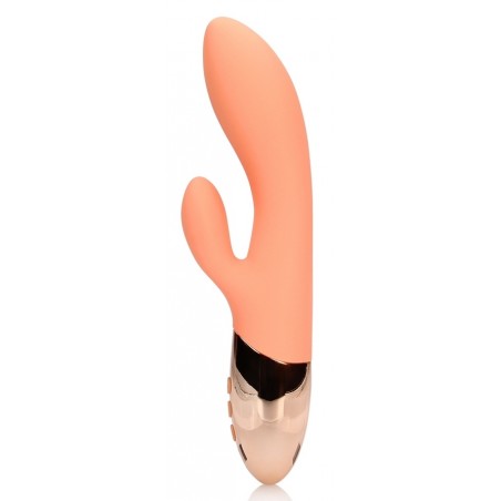 Rabbit Peachy Orange - Ergot Clitoridien - Rechargeable - 11 cm / Ø 3,8 cm - Loveline