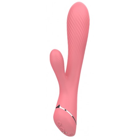 Rabbit Coney Rose - Ergot Clitoridien - Rechargeable - 11,5 cm / Ø 3,5 cm - Lust Ripple