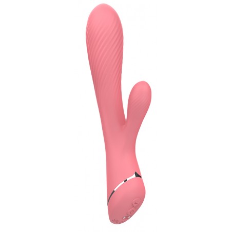 Rabbit Coney Rose - Ergot Clitoridien - Rechargeable - 11,5 cm / Ø 3,5 cm - Lust Ripple