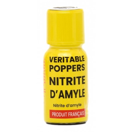 Poppers - Veritable Nitrite D’Amyle - Aphrodisiaque - Stimulant Sexuel et Euphorisant - 15 ml