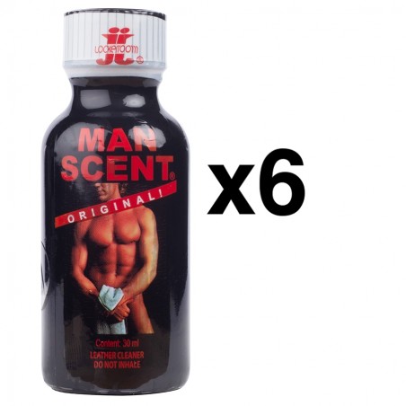 Poppers - Man Scent Hexyle - Pack De 6 X 30 Ml - Stimulant Sexuel Pour Femmes Et Hommes