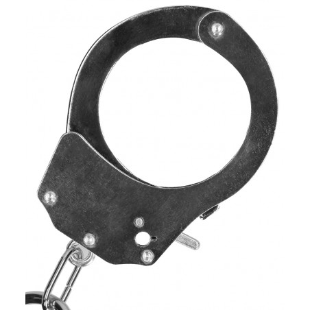 Barre En Acier Spreader Cuffs Avec Clés - Pour Poignets Ou Chevilles De 45 cm - 2 Menottes Ajustables De 55 A 65 cm - Ouch