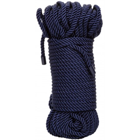 Corde Bondage Admiral En Nylon Bleu 30 Mètres - Shibari - Soumission Et BDSM - Ø 0,5 Cm - Calexotics