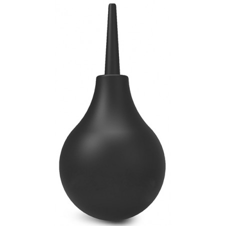 Poire De Lavement Anal Silicone Noir - Embout Droit - 224 Ml - 5,5 cm / Ø 0,8 cm - Nexus